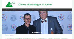 Desktop Screenshot of alazharoncologie.com